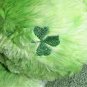 BUILD A BEAR 16" SHAMROCK FROG STUFFED ANIMAL GREEN CLOVER FLUFFY PLUSH TOY