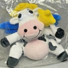 NIP Vintage Kraft Cheese Singles DAIRY FAIRY Cow Stuffed Plush Advertising Toy