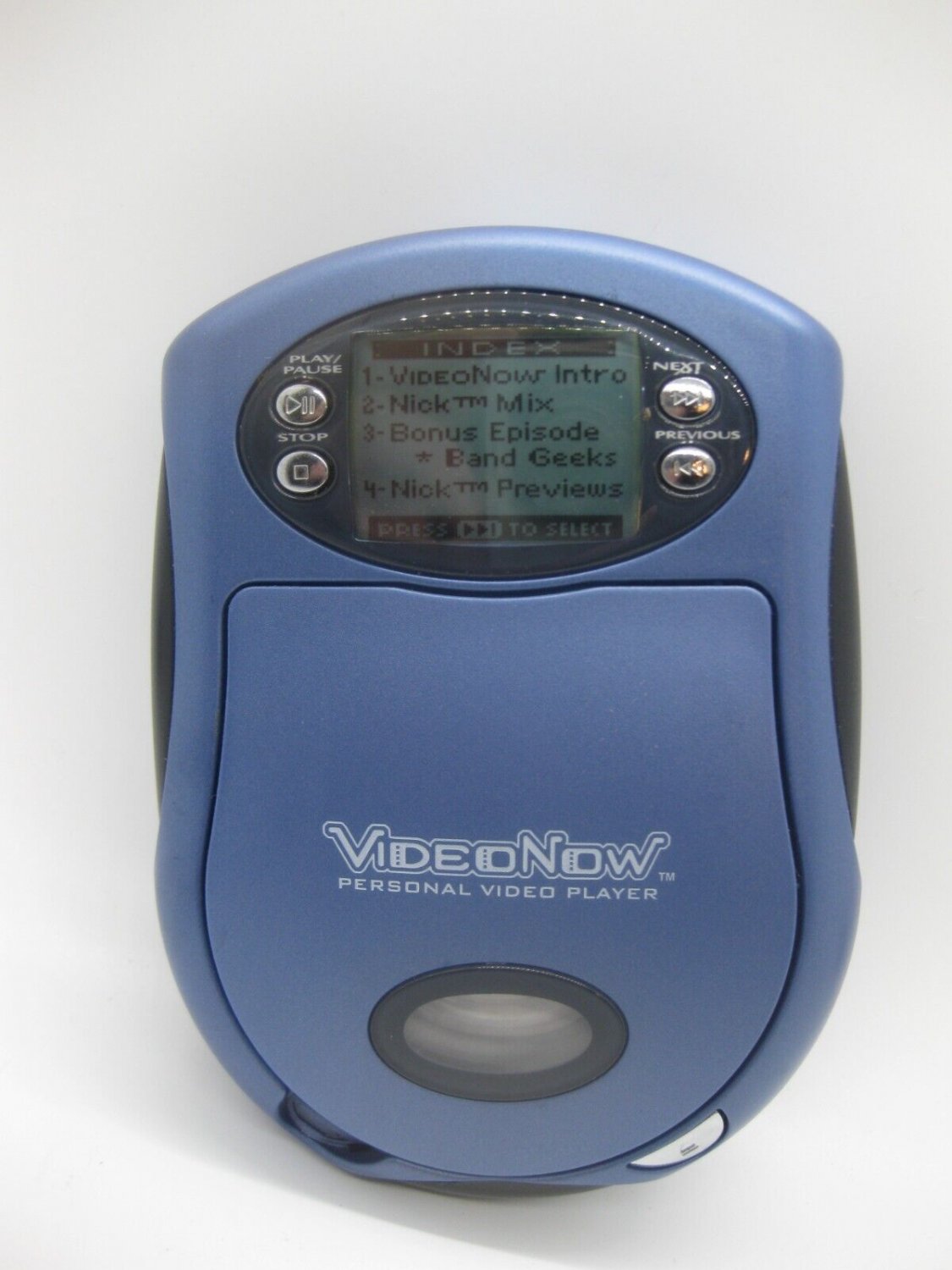 VideoNow 2003 Personal Video Player with Sponge Bob disc and others