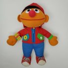 Vintage Playskool 1990 Sesame Street Dress Me Up Ernie 13” Plush Doll Toy