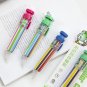 1Pc 8 in 1 Multicolor Crayons Creative Push Style DIY Replaceable Oil Pastel Col
