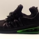 Nike Shox Gravity Luxe Black Green Strike AR1470-003 Men's SZ 6