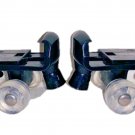 BABW Build a Bear Black Adjustable Roller Skates Fit on any Bear Shoes