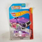 HW HOT WHEELS 2015 HW RACE #174/250 SPEED BOX HOTWHEELS PURPLE RACE TRACK READY