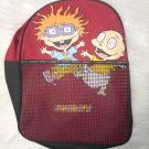 VTG 1999 Nickelodeon Rugrats Red Mini Backpack Chuckie and Tommy *READ*