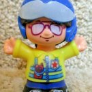Fisher Price Little People Police Policewoman Stop & Go Part Motorcycle Cycle