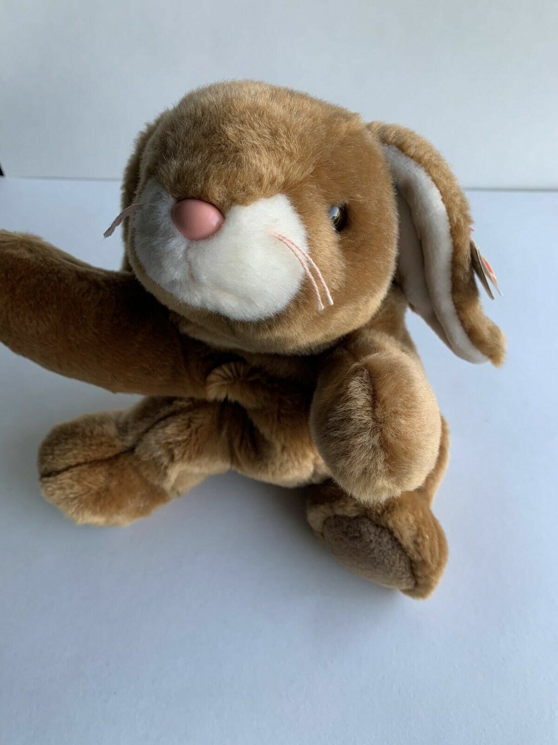 TY Beanie Buddy Collection Ears Bunny Rabbit Ears Brown 14" Easter Spring