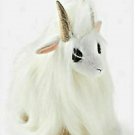 Justice MOUNTAIN GOAT White Long Hair 10" X 10" CUDDLE ME Plush Animal BRAND NEW