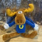 Wossamotta University WU Rocky Bullwinkle Moose 15” Plush Stuffed Animal