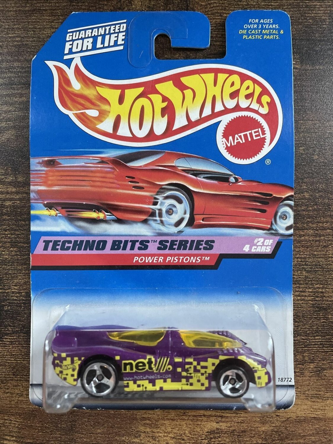1998 Hot Wheels Techno Bits Series #2 Power Pistons 690