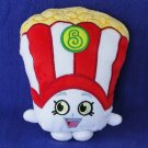 Shopkins Plush Popcorn Poppy Corn Stuffed Plush 7" Figure Toy Animal Face