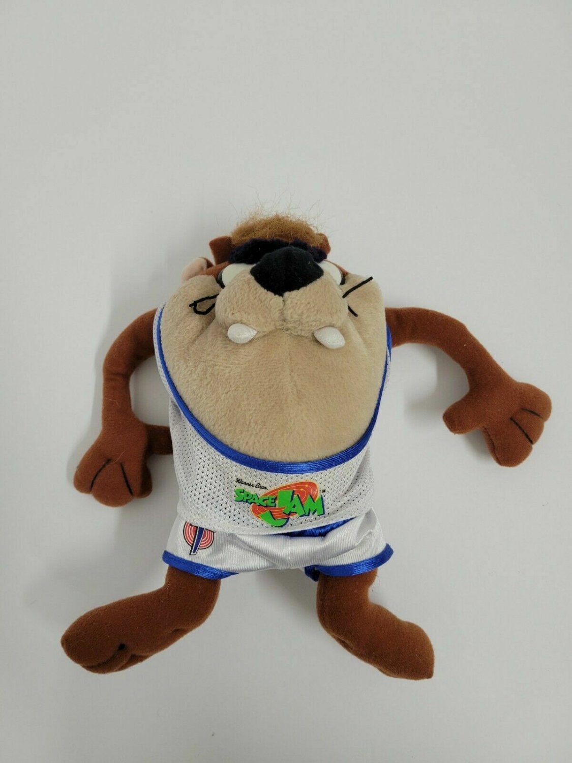 Vintage Space Jam McDonalds Plush 1996 Looney Toons Taz Toy