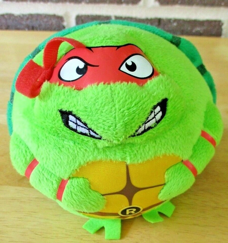 TY Beanie Ballz Raphael Ninja Turtle Stuffed Plush & Beanie 2019