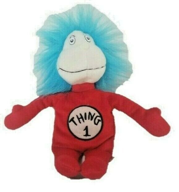 DR SEUSS CAT IN THE HAT THING 1 ONE DOLL PLUSH TOY