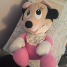 Vintage Disney Babies 1984 Minnie Mouse Baby Plush Playskool Pink