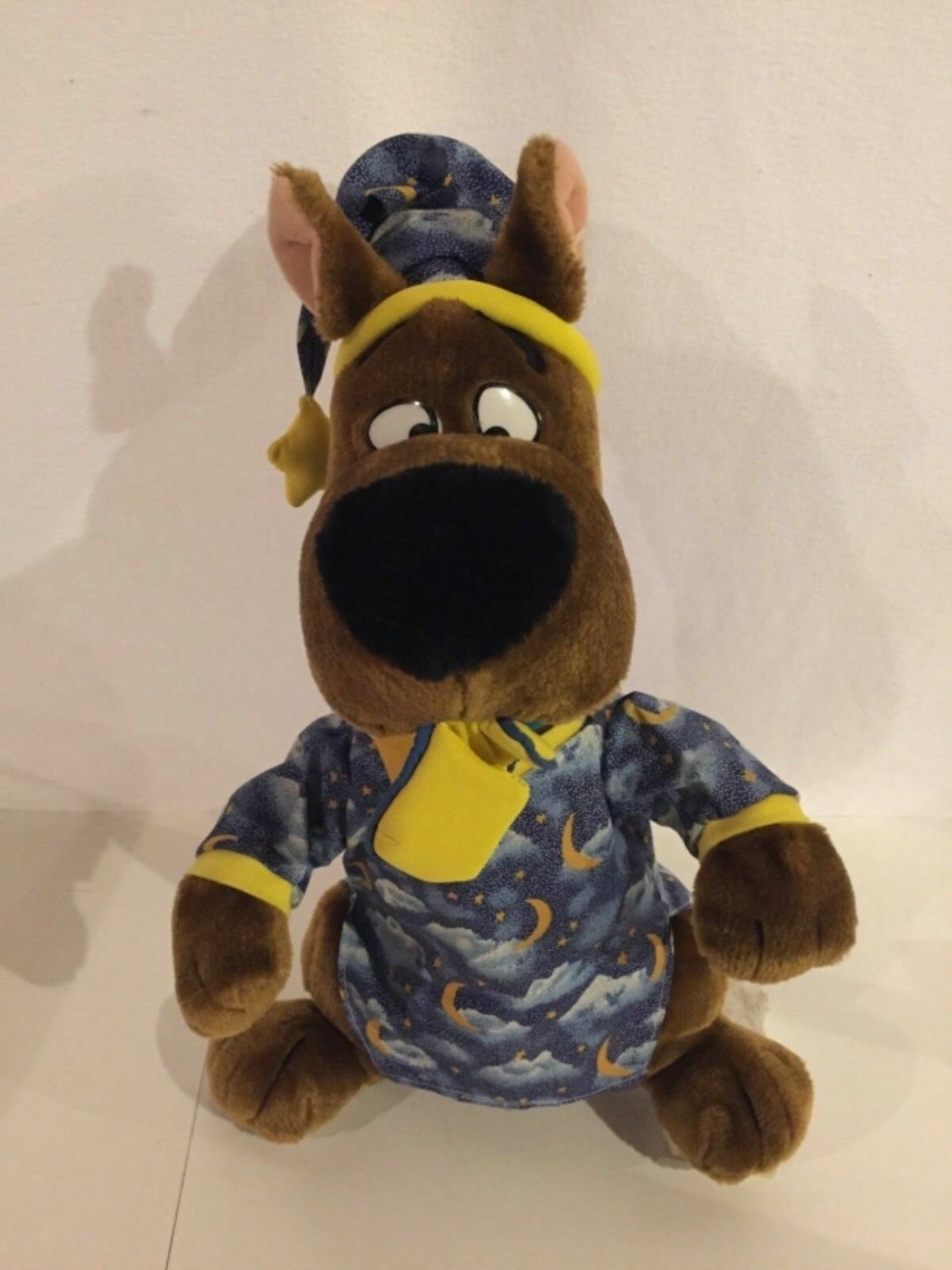 Cartoon Network EXTRA LARGE 20&acirc;�� Scooby Doo Stuffed Plush Dog Bedtime Pajamas EC!