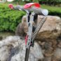 1Pcs Automatic Double Spring Angle Fishing Pole Foldable Anti-Rust Steel Fishing