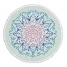 New Indian Mandala round Beach Towel Microfiber Water Absorbent Bath Towels Bohe