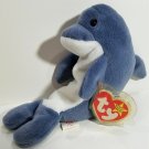 TY Beanie Babies "ECHO" the DOLPHIN - MWMTs! RETIRED LONG TIME AGO! GREAT GIFT!