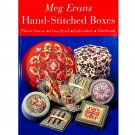 Meg Evans Hand-Stitched Boxes Plastic Canvas Cross Stitch Embroidery Patchwork