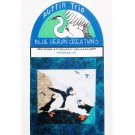 Puffin Trio Quilt Pattern by Blue Heron Creations Applique Quilt Sea Birds