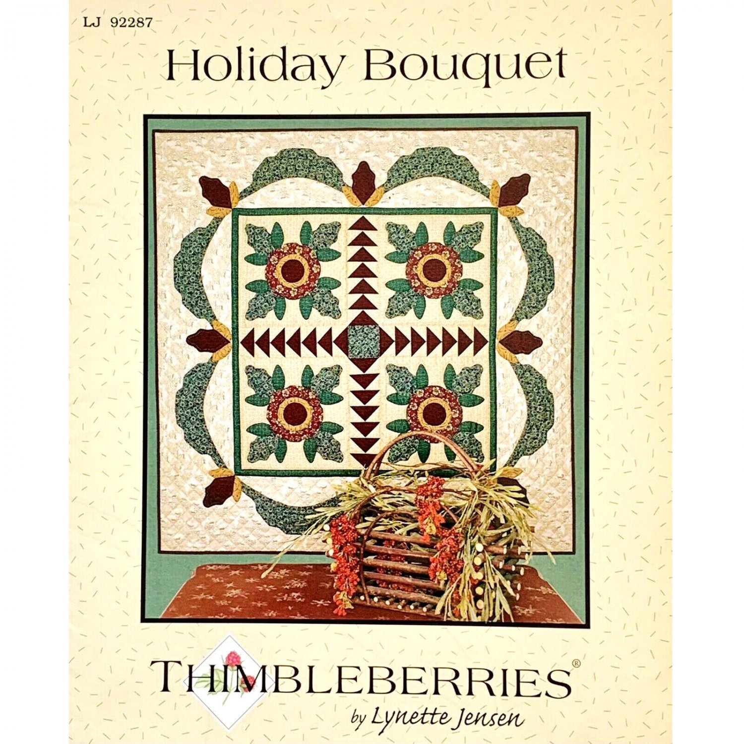 Thimbleberries Holiday Bouquet Christmas Quilt Pattern LJ92287 by Lynette Jensen