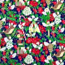 Christmas Fairies Fabric Once Upon A Garden Holiday In the Beginning 20"L x 44"W