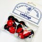 Ladybug Buttons by Favorite Findings 160 Plastic 12 pcs Shank Style