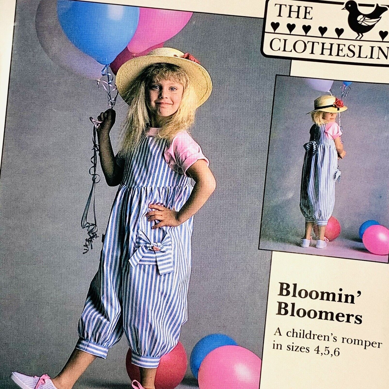 Bloomin Bloomers Childrens Romper Pattern Makes sizes 4 6 by The