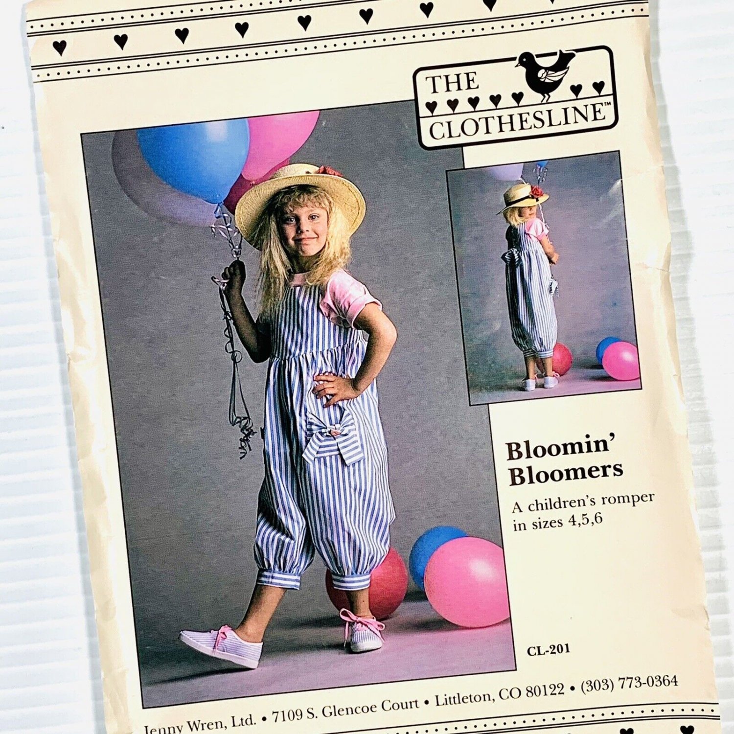 Bloomin Bloomers Childrens Romper Pattern Makes sizes 4 6 by The
