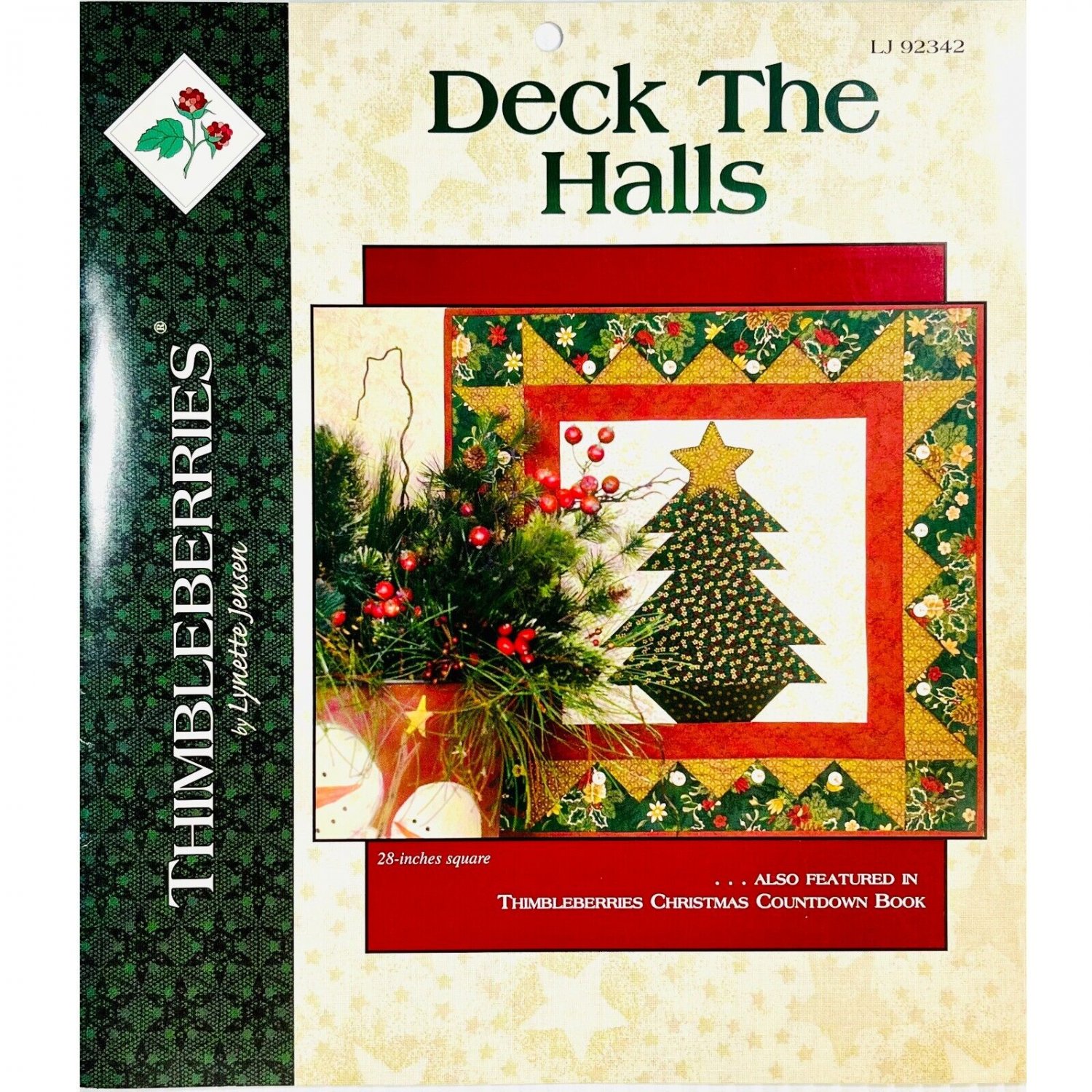 Thimbleberries Christmas Quilt Pattern Deck the Halls LJ92342