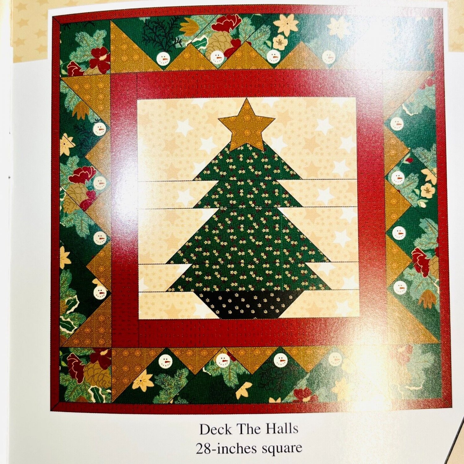 Thimbleberries Christmas Quilt Pattern Deck the Halls LJ92342 Lynette ...