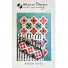 Radish Roses Quilt Pattern by Atkinson Designs Makes Lap Quilt and Table Runner