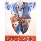 Vest Pattern Yo-Yo Necklace Pattern Pieces and Patches Indygo Junction Size S-Lg