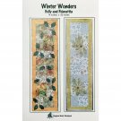 Table Runners Pattern Winter Wonders Holly and Poinsettia 1101 by Eagles Nest