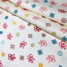 Tucsadelphia Sakura Flower Fabric Lizzie B Cre8ive Henry Glass 100% Cotton 1 YD