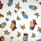 Angels and Stars Christmas Fabric by St Nicole Designs for Benartex By the Yard