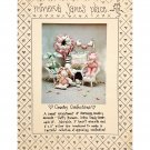 Bunny and Bear Dolls Pattern Heart Wreath and Pillow Pattern Minerva Janes Place