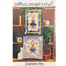 Easter Quilt Pattern Buttons Bunnies and Bows Homestead Station Makes 2 Styles