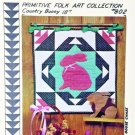 Country Bunny Quilt Pattern Primitive Folk Art from Wild Goose Chase