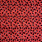 Ants Fabric Red Background 6015 by Blank Quilting 100% Cotton 34.5” L x 45” W
