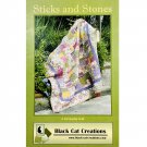 Sticks and Stones Fat Quarter Quilt Pattern Judy Reynolds Black Cat Creations