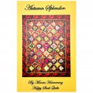 Autumn Splendor Quilt Pattern HSQ012 by Marcia Harmening for Happy Stash Quilts