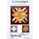 Quilting Signs Quilt Pattern Quilt Room Sewing Room Sign Pattern by Needlesongs
