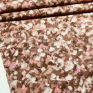 Paint Daubs Fabric Carefree by J Manes Pink Brown Vintage 100%Cotton By the Yard