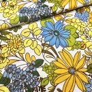 Vera’s Garden Retro Floral Fabric by Robert Kaufman 9765 100% Cotton By the Yard