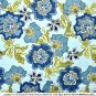 Lotus Floral Fabric Berkeley by Alice Kennedy Timeless Treasures By the Yard