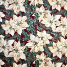 Piney Poinsettia Fabric XM0087 Original Designs for R.E.D. Cotton By the Yard