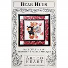 Valentine Teddy Bears Quilt Pattern Bear Hugs Nancy Halvorsen for Art to Heart