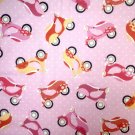 Moped Scooter Fabric by Timeless Treasures MODC486830 100% Cotton 31” Long x 44” Wide